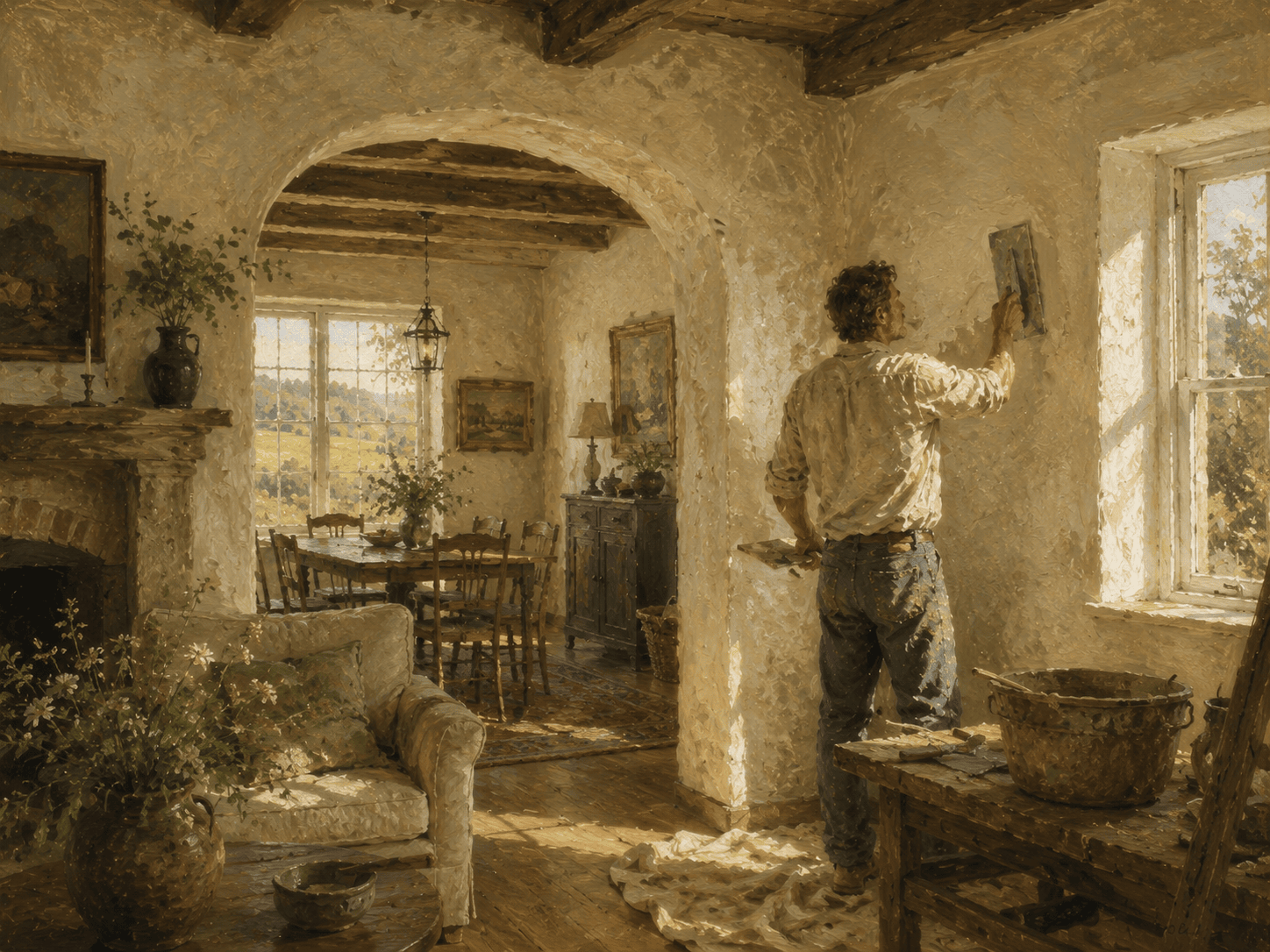 Plaster finishes